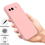 Google Pixel 10a EIDERWOOD Fôret Silikon Deksel m. Rem - Rosa