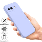 Google Pixel 10a EIDERWOOD Fôret Silikon Deksel m. Rem - Lilla