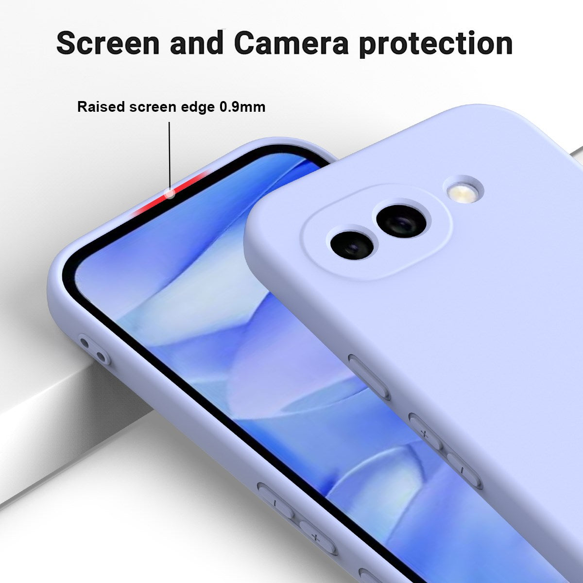 Google Pixel 10a EIDERWOOD Fôret Silikon Deksel m. Rem - Lilla