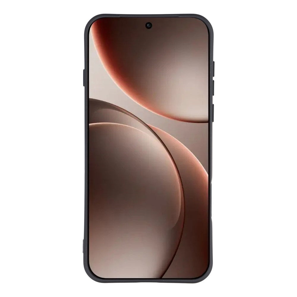 EIDERWOOD OPPO Find X9 Pro Fôret Fleksibelt Plast Deksel - Svart