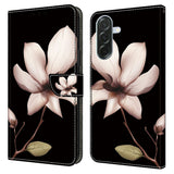 Samsung Galaxy A37 EIDERWOOD Flip Deksel med Kortholder & Stativfunksjon - Blomst