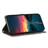 Samsung Galaxy A37 EIDERWOOD Flip Deksel med Kortholder & Stativfunksjon - Blomst