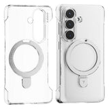 Samsung Galaxy S26 TORRAS Ostand Q1 Slim Hard Plast Deksel m. Kickstand – MagSafe Kompatibel – Gjennomsiktig