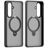 Samsung Galaxy S26 TORRAS Ostand Q3 Spin Hybrid Plast Deksel m. Kickstand - MagSafe Kompatibel - Svart