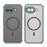 Google Pixel 10a EIDERWOOD Matt Hybrid Plast Deksel - MagSafe Kompatibel - Grønn
