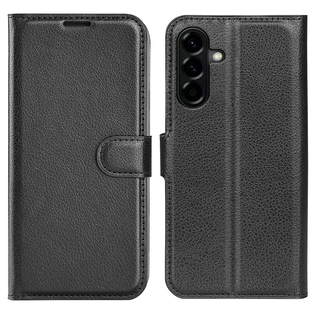 EIDERWOOD Samsung Galaxy A57 Kunstskinn Flip Deksel m. Kortholder & Ståfunksjon - Svart