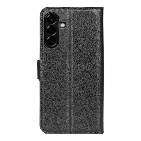 EIDERWOOD Samsung Galaxy A57 Kunstskinn Flip Deksel m. Kortholder & Ståfunksjon - Svart
