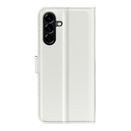EIDERWOOD Samsung Galaxy A57 Kunstskinn Flip Deksel m. Kortholder & Ståfunksjon - Hvit