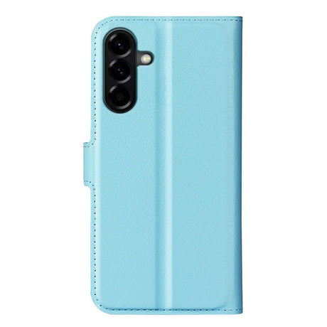 EIDERWOOD Samsung Galaxy A57 Kunstskinn Flip Deksel m. Kortholder & Ståfunksjon - Blå