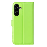 EIDERWOOD Samsung Galaxy A57 Kunstskinn Flip Deksel m. Kortholder & Ståfunksjon - Grønn