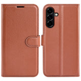 EIDERWOOD Samsung Galaxy A57 Kunstskinn Flip Deksel m. Kortholder & Ståfunksjon - Brun