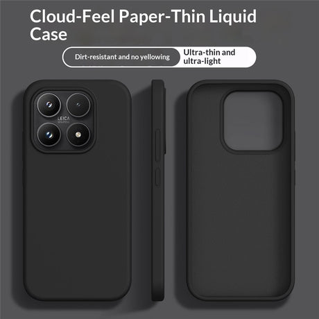 Xiaomi 17 EIDERWOOD 2-i-1 Silikon & Hard Plast Deksel - Svart