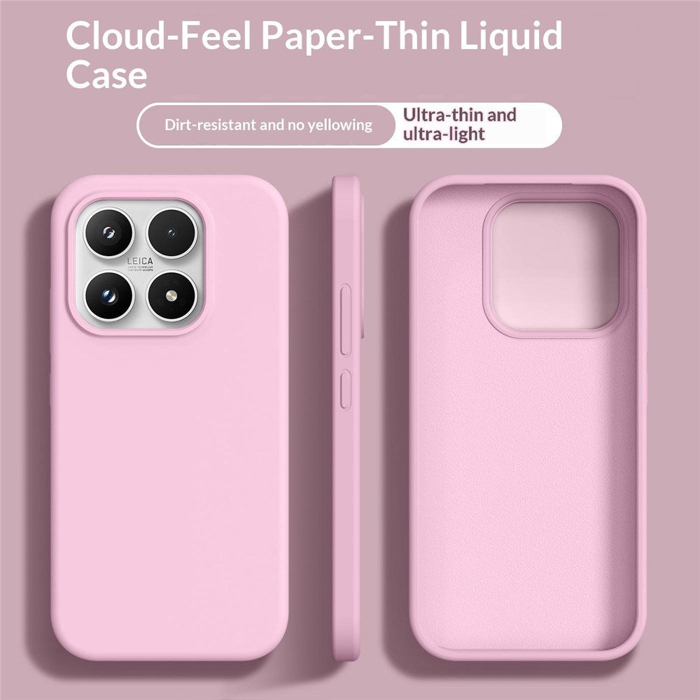 Xiaomi 17 EIDERWOOD 2-i-1 Silikon & Hard Plast Deksel - Rosa