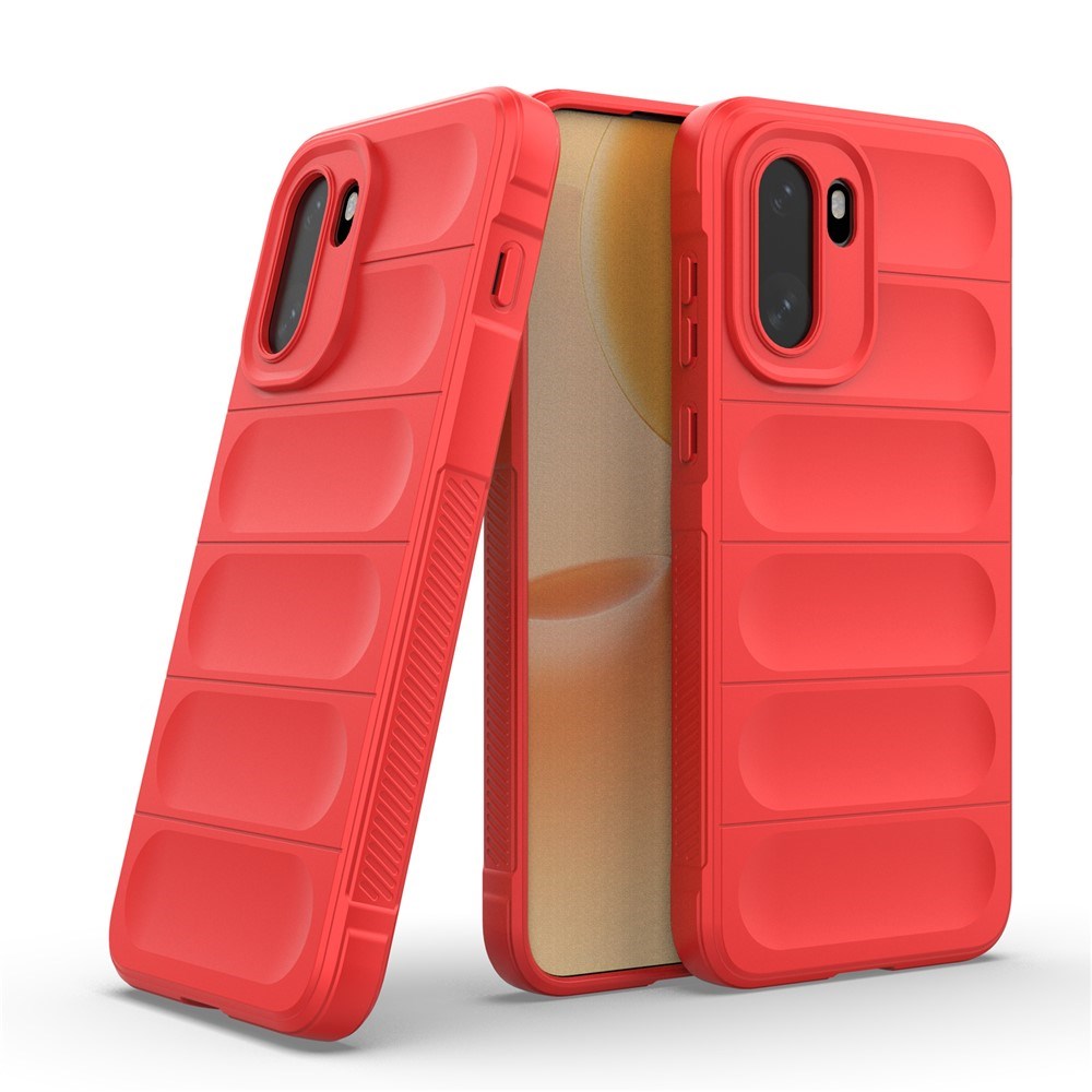 EIDERWOOD OnePlus 15R Fleksibelt Plast Deksel - Rød