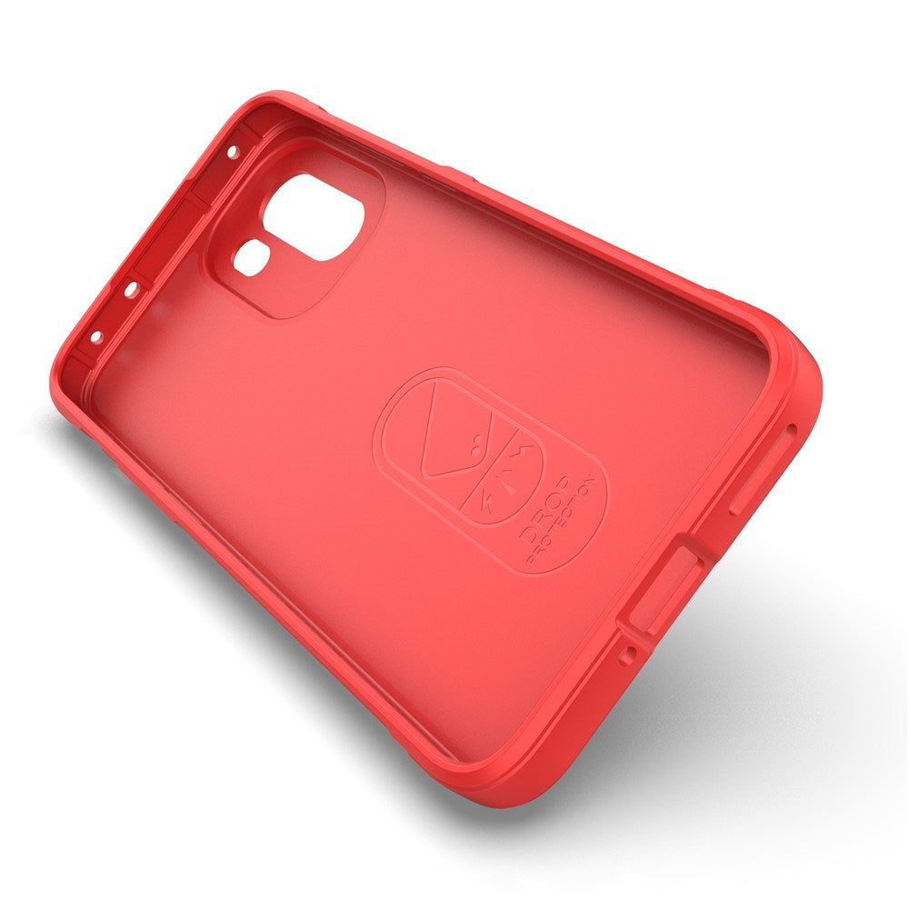 EIDERWOOD OnePlus 15R Fleksibelt Plast Deksel - Rød