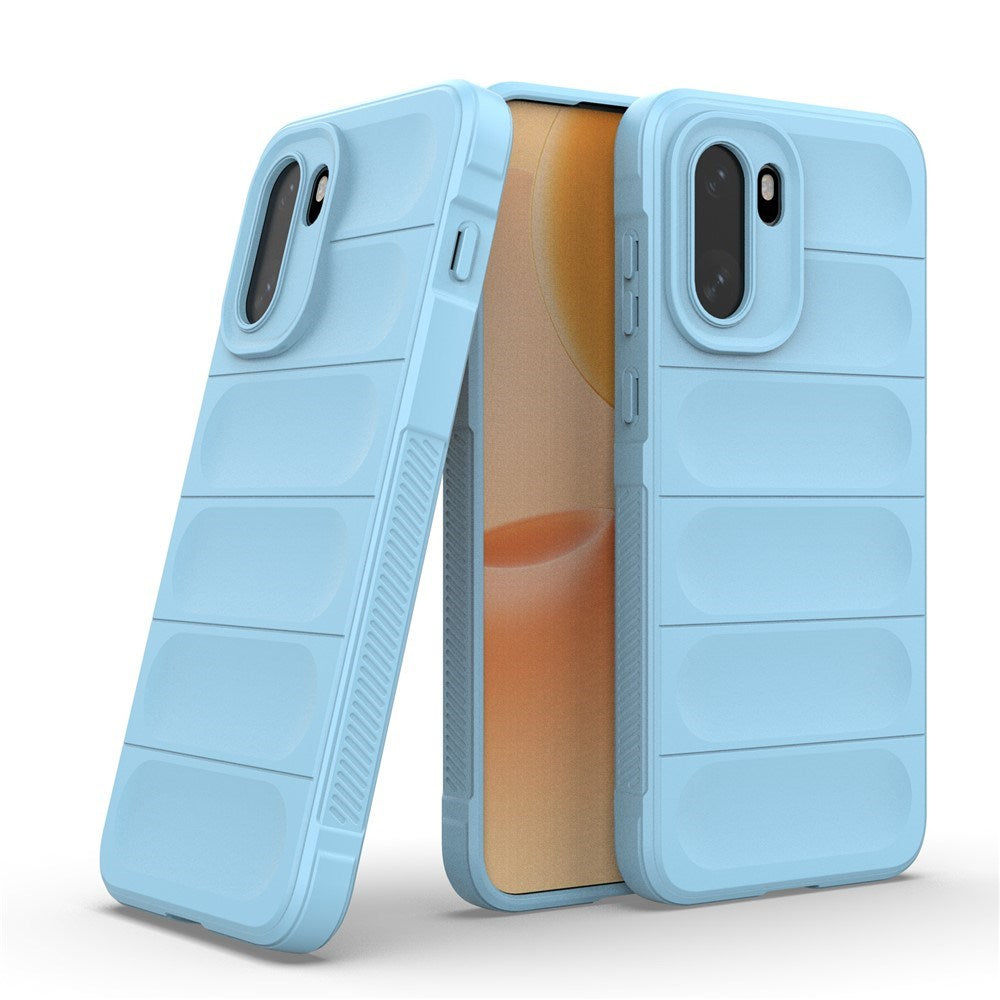 EIDERWOOD OnePlus 15R Fleksibelt Plast Deksel - Lysblå