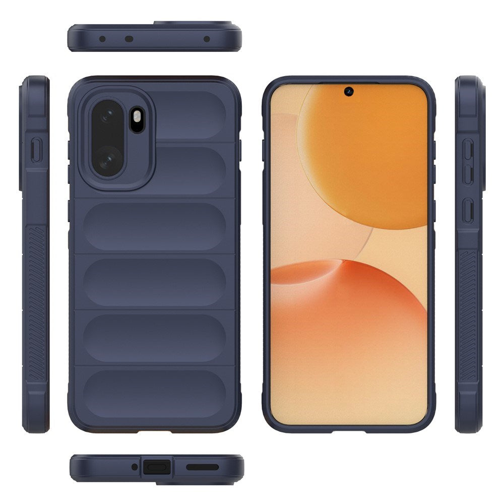 EIDERWOOD OnePlus 15R Fleksibelt Plast Deksel - Mørkblå