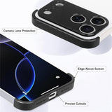 iPhone 17 Pro Max Todelt Bumper Deksel m. Kamerabeskytter - Svart