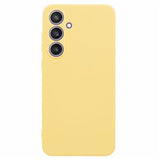 Samsung Galaxy A37 EIDERWOOD Fôret Fleksibelt Plast Deksel - Gul