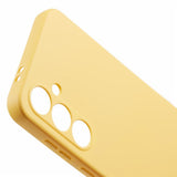 Samsung Galaxy A37 EIDERWOOD Fôret Fleksibelt Plast Deksel - Gul