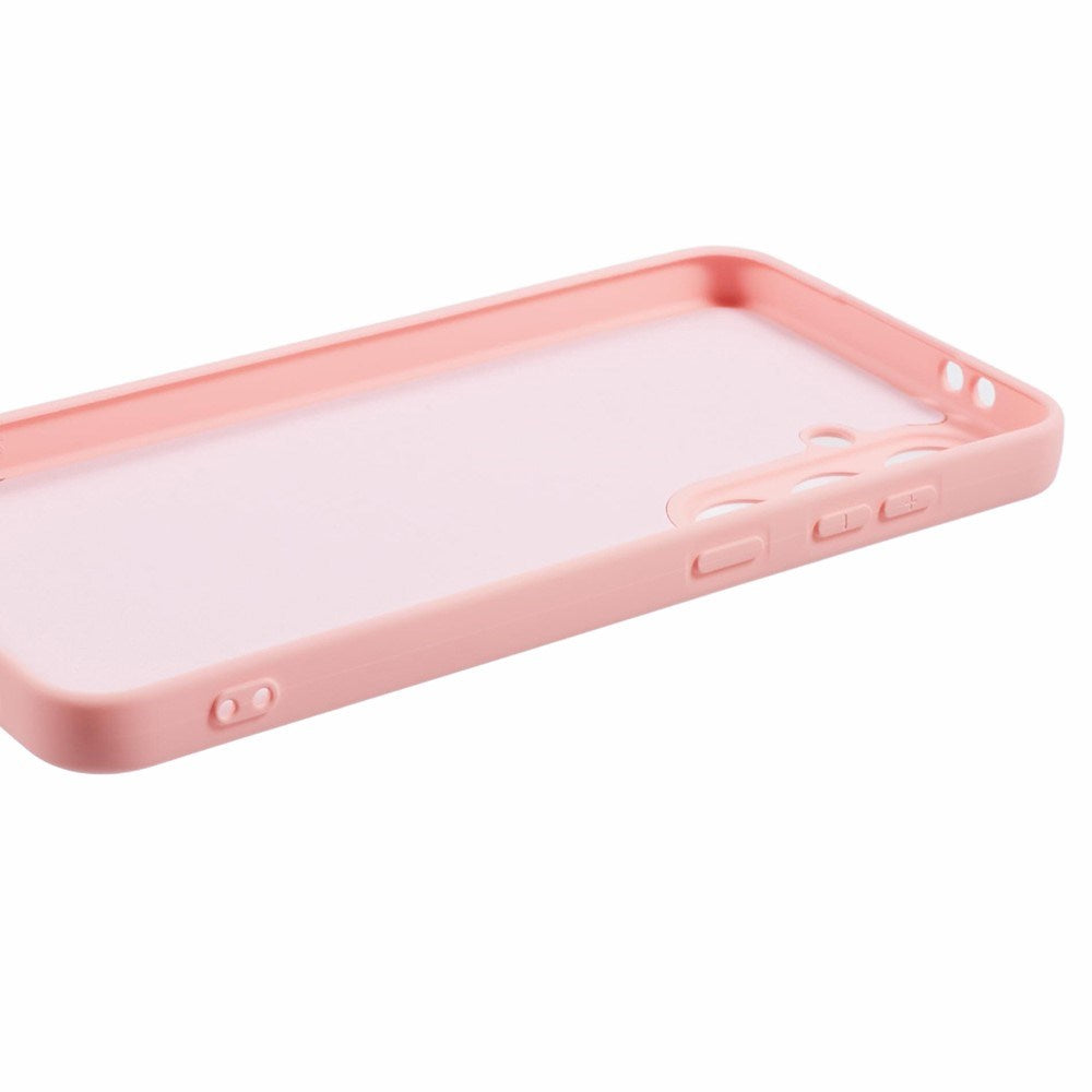 Samsung Galaxy A37 EIDERWOOD Fôret Fleksibelt Plast Deksel - Rosa