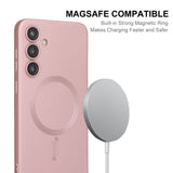 Samsung Galaxy A37 ENKAY Fleksibelt Plast Deksel – MagSafe Kompatibel – Lys Blå