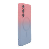 Samsung Galaxy A57 ENKAY Gradient Silikon Deksel - Rosa / Blå