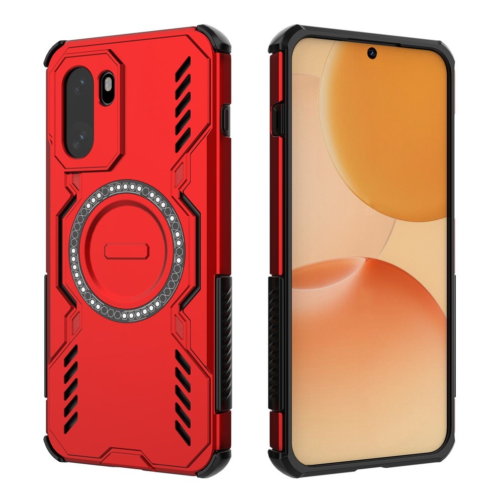 EIDERWOOD OnePlus 15R Håndverker Deksel m. Varmeavledning - MagSafe Kompatibel - Rød