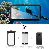 Samsung Galaxy S26 Redpebber Vanntett Hybrid Plast Deksel – MagSafe Kompatibel – Svart