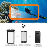Samsung Galaxy S26 Redpebber Vanntett Hybrid Plast Deksel – MagSafe Kompatibel – Oransje