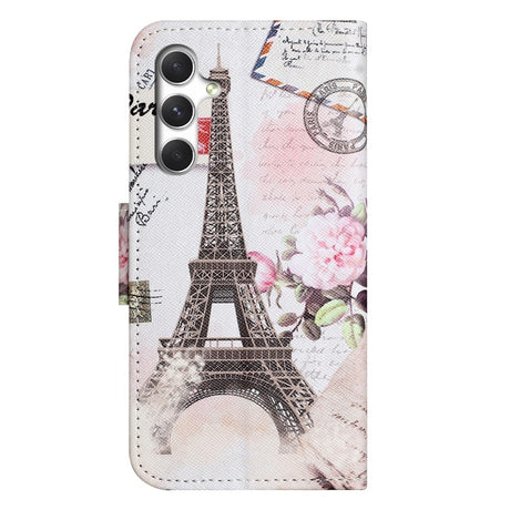 Samsung Galaxy S26 EIDERWOOD Kunstskinn Flip Deksel m. Mønster - Paris