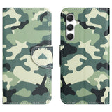 Samsung Galaxy S26 EIDERWOOD Kunstskinn Flip Deksel m. Mønster - Camouflage