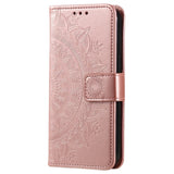 OnePlus 15R EIDERWOOD Kunstskinn Flip Deksel m. Mønster - Rosa