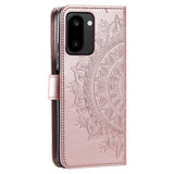 OnePlus 15R EIDERWOOD Kunstskinn Flip Deksel m. Mønster - Rosa