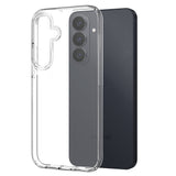 Samsung Galaxy S26 NORTHJO 3-i-1 Beskyttelsessett m. Fleksibelt Plast Deksel / Herdet Skjermbeskyttelsesglass / Kameralinsebeskytterglass - Gjennomsiktig