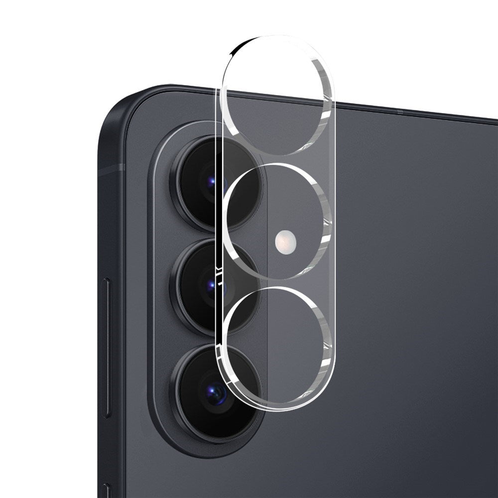 Samsung Galaxy S26+ (Plus) NORTHJO 3-i-1 Beskyttelsessett m. Fleksibelt Plast Deksel / Herdet Skjermbeskyttelsesglass / Kameralinsebeskytterglass - Gjennomsiktig