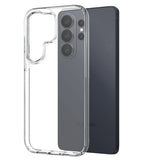 Samsung Galaxy S26 Ultra NORTHJO 3-i-1 Beskyttelsessett m. Fleksibelt Plast Deksel / Herdet Skjermbeskyttelsesglass / Kameralinsebeskytterglass - Gjennomsiktig