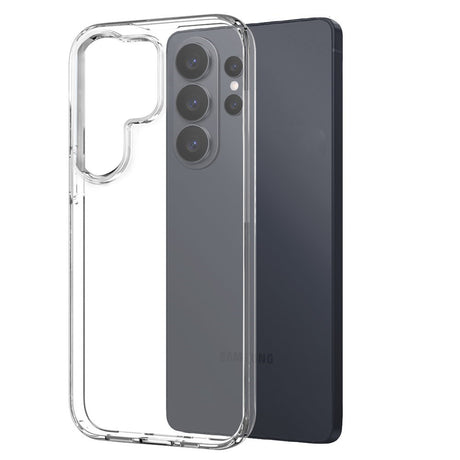 Samsung Galaxy S26 Ultra NORTHJO 3-i-1 Beskyttelsessett m. Fleksibelt Plast Deksel / Herdet Skjermbeskyttelsesglass / Kameralinsebeskytterglass - Gjennomsiktig