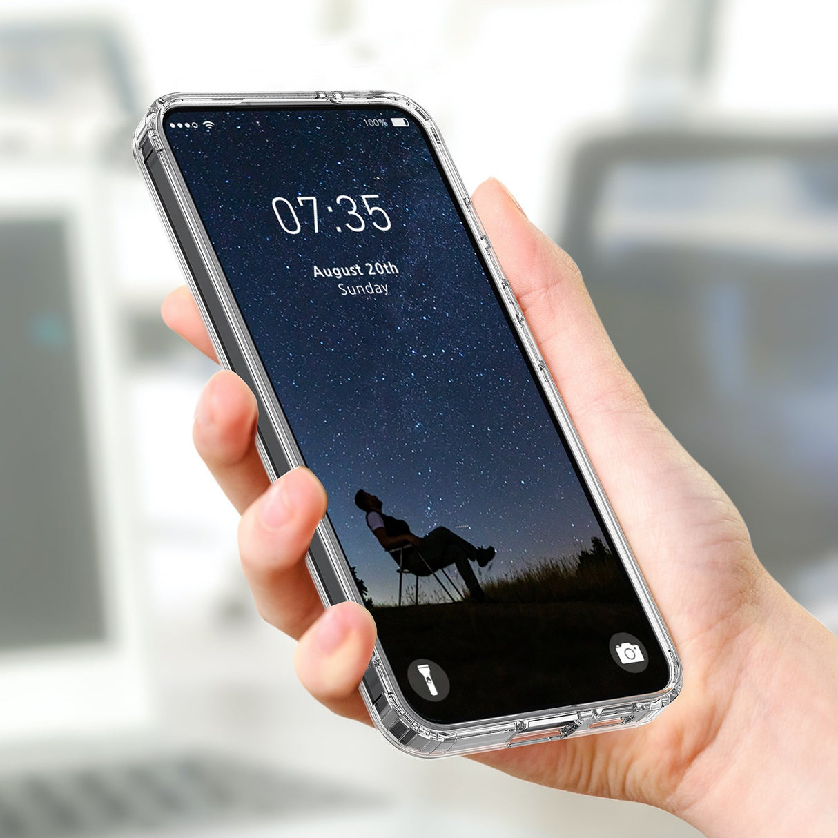 Samsung Galaxy A37 EIDERWOOD Hybrid Deksel - MagSafe Kompatibel - Gjennomsiktig