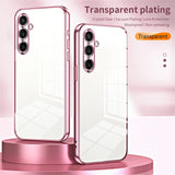 Samsung Galaxy A27 EIDERWOOD Fleksibelt Plast Deksel - Glanset Overflate - Gjennomsiktig / Blå