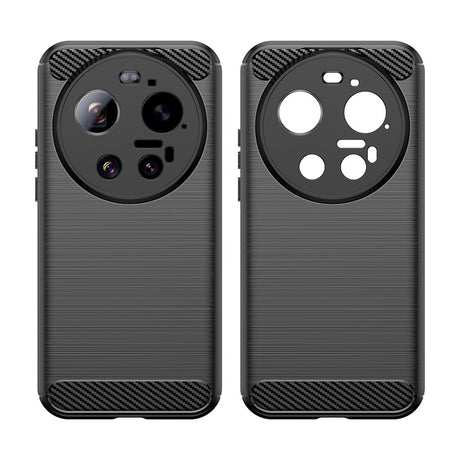 Xiaomi 17 Ultra EIDERWOOD Brushed Carbon Deksel - Svart