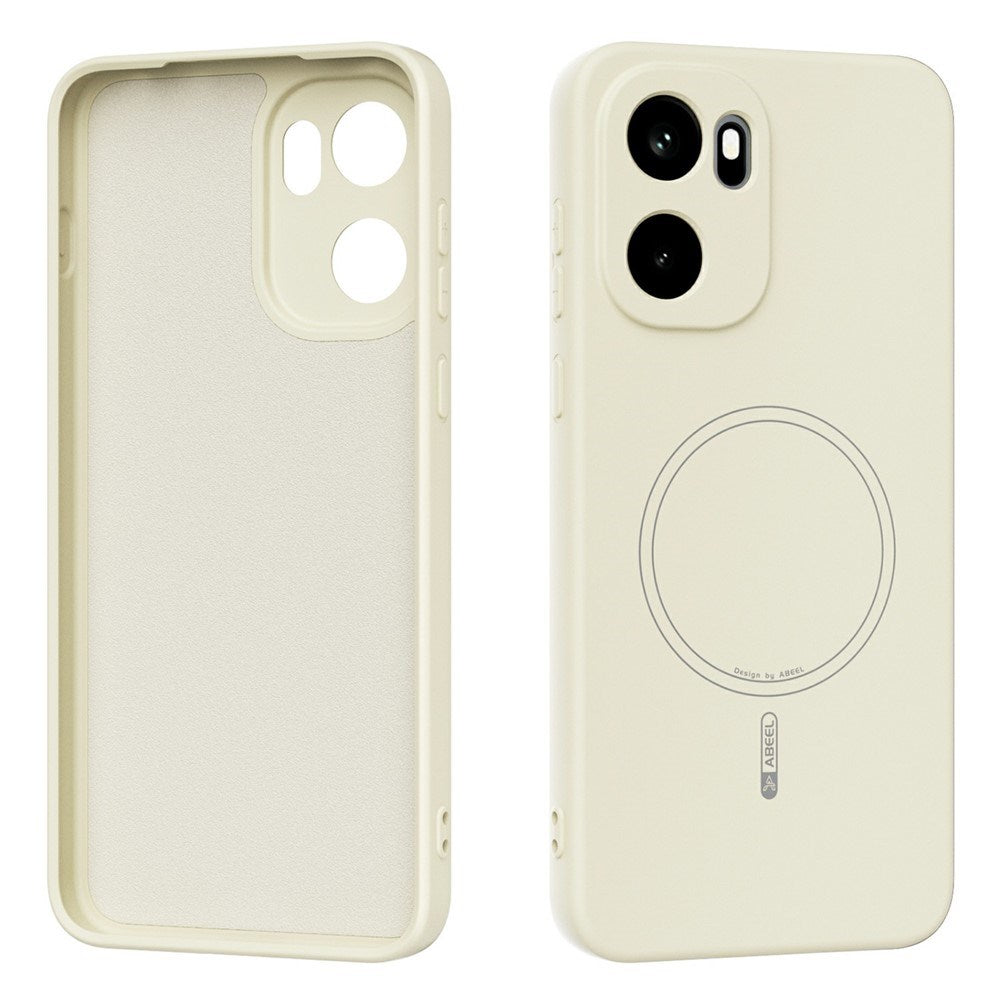 OnePlus 15R EIDERWOOD Silikon Deksel - MagSafe Kompatibel - Beige