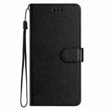 Xiaomi Redmi Note 15 (5G) / Poco M8 (5G) EIDERWOOD Kunstskinn Flip Deksel m. Stropp – Svart