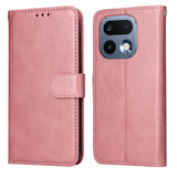 Realme 16 Pro EIDERWOOD Kunstskinn Flip Deksel m. Stropp - Rosa