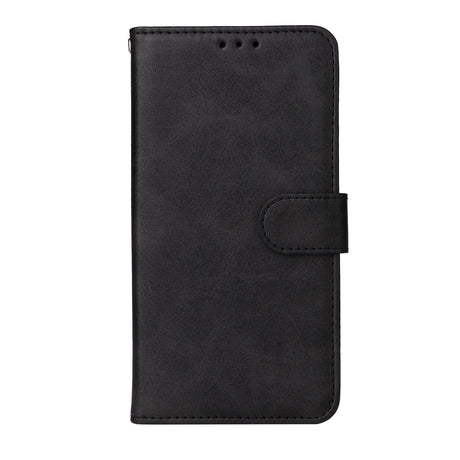 Realme 16 Pro+ EIDERWOOD Kunstskinn Flip Deksel m. Stropp - Svart