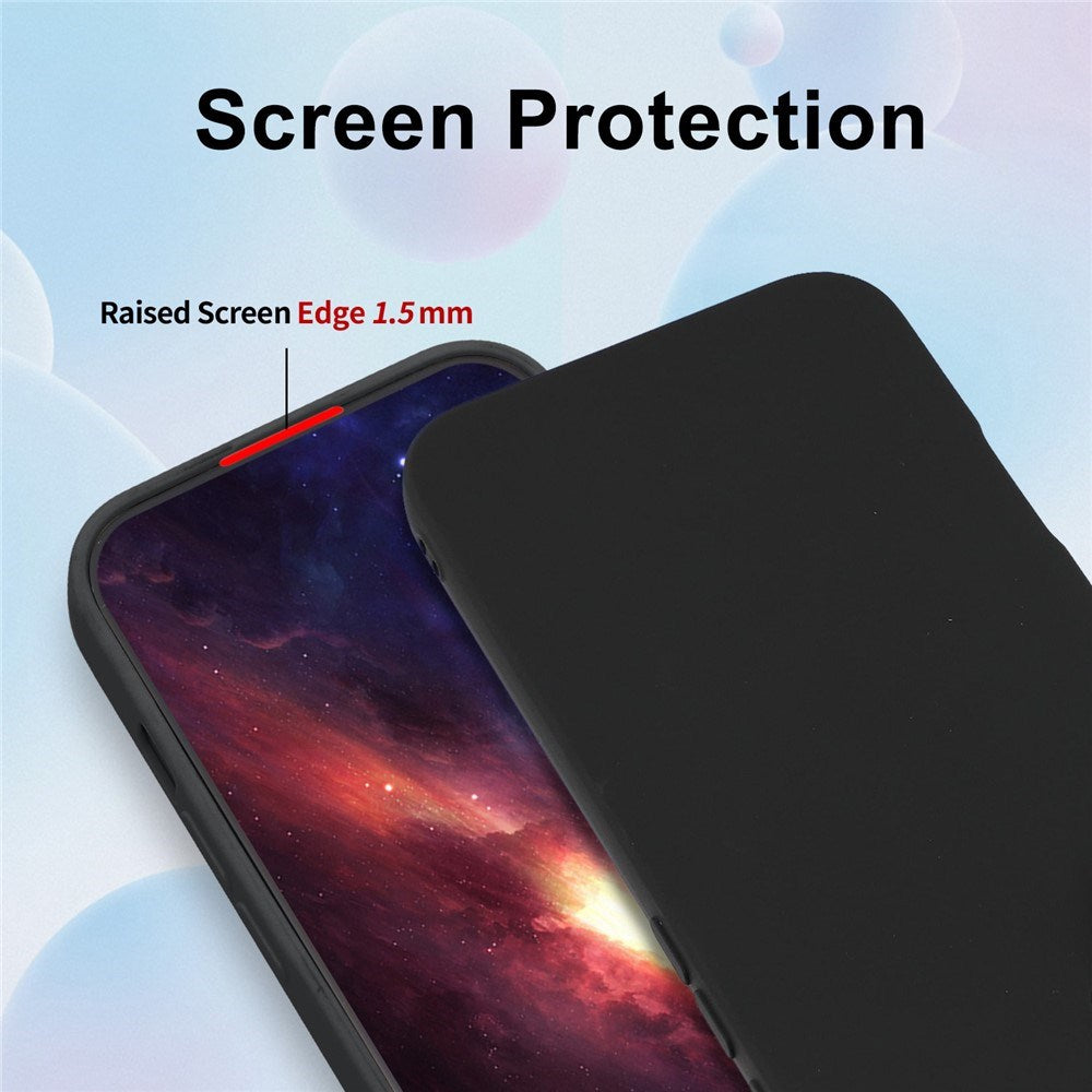 OPPO Reno15 (5G) EIDERWOOD Fleksibelt Plast Bak Deksel - Svart