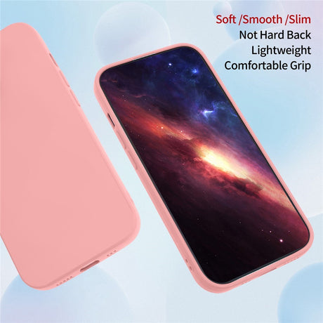 OPPO Reno15 (5G) EIDERWOOD Fleksibelt Plast Bak Deksel - Rosa