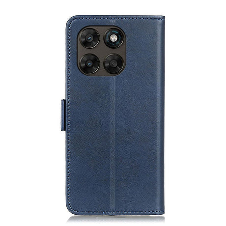 Motorola Moto G77 / G67 EIDERWOOD Kunstskinn Deksel med Kortholder - Blå