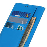 Motorola Edge 70 Fusion EIDERWOOD Kunstskinn Flip Deksel m. Kortholder & Støttefunksjon – Blå