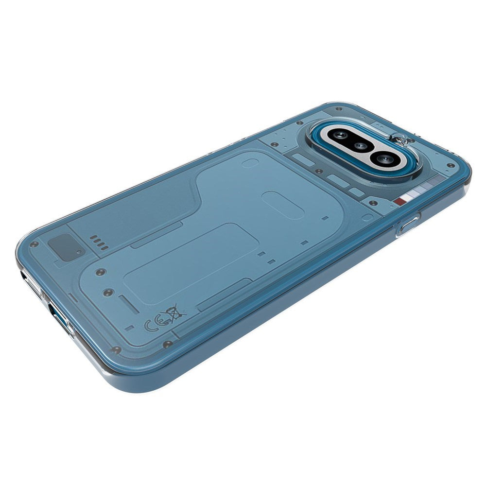 Nothing Phone (4a) EIDERWOOD Fleksibelt Plast Deksel - Gjennomsiktig